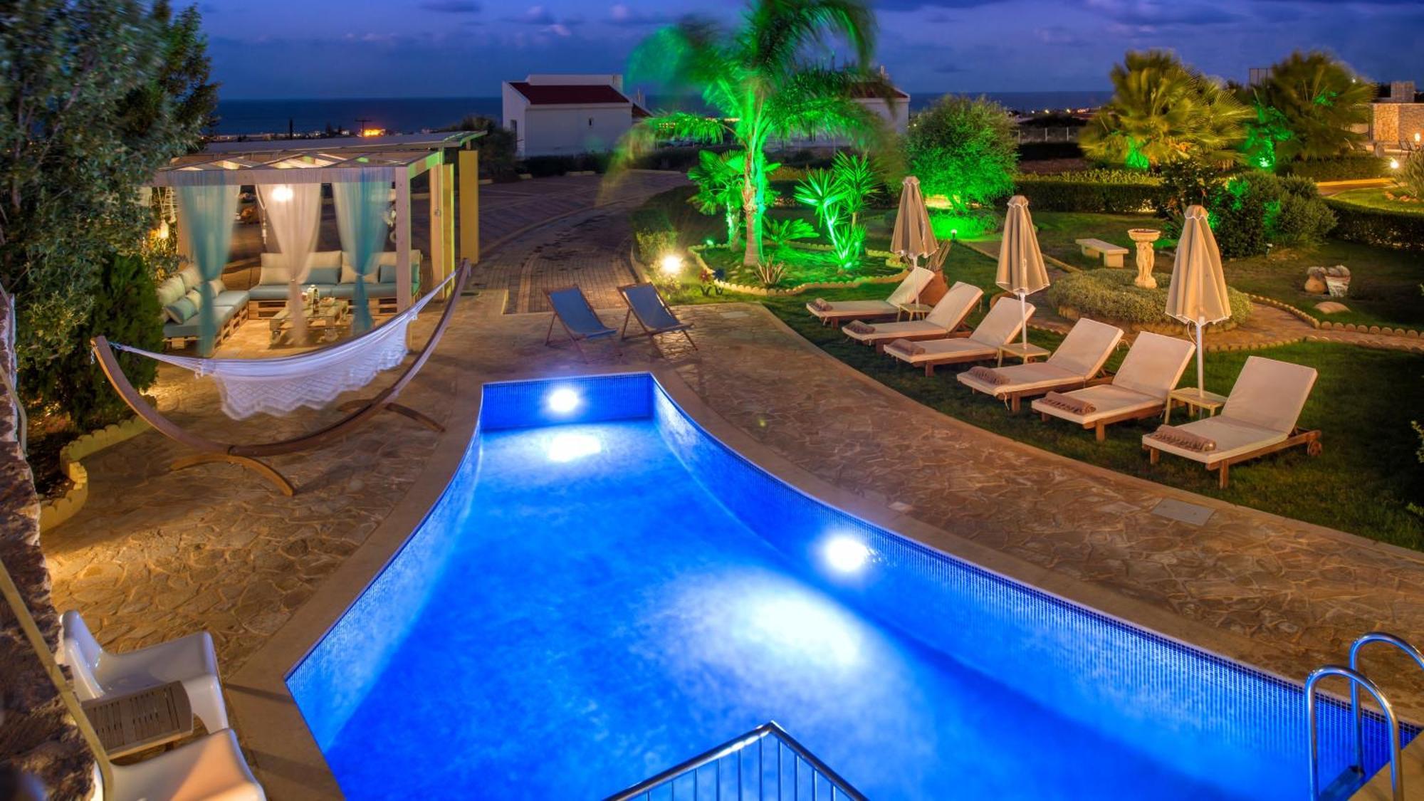 Azzuro Villa With Private Pool By Estia Херсонисос Екстериор снимка